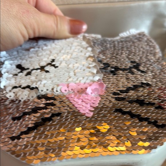 Sequin play with me ~Kitty Face ~Bank 💖 $ - Picture 2 of 5